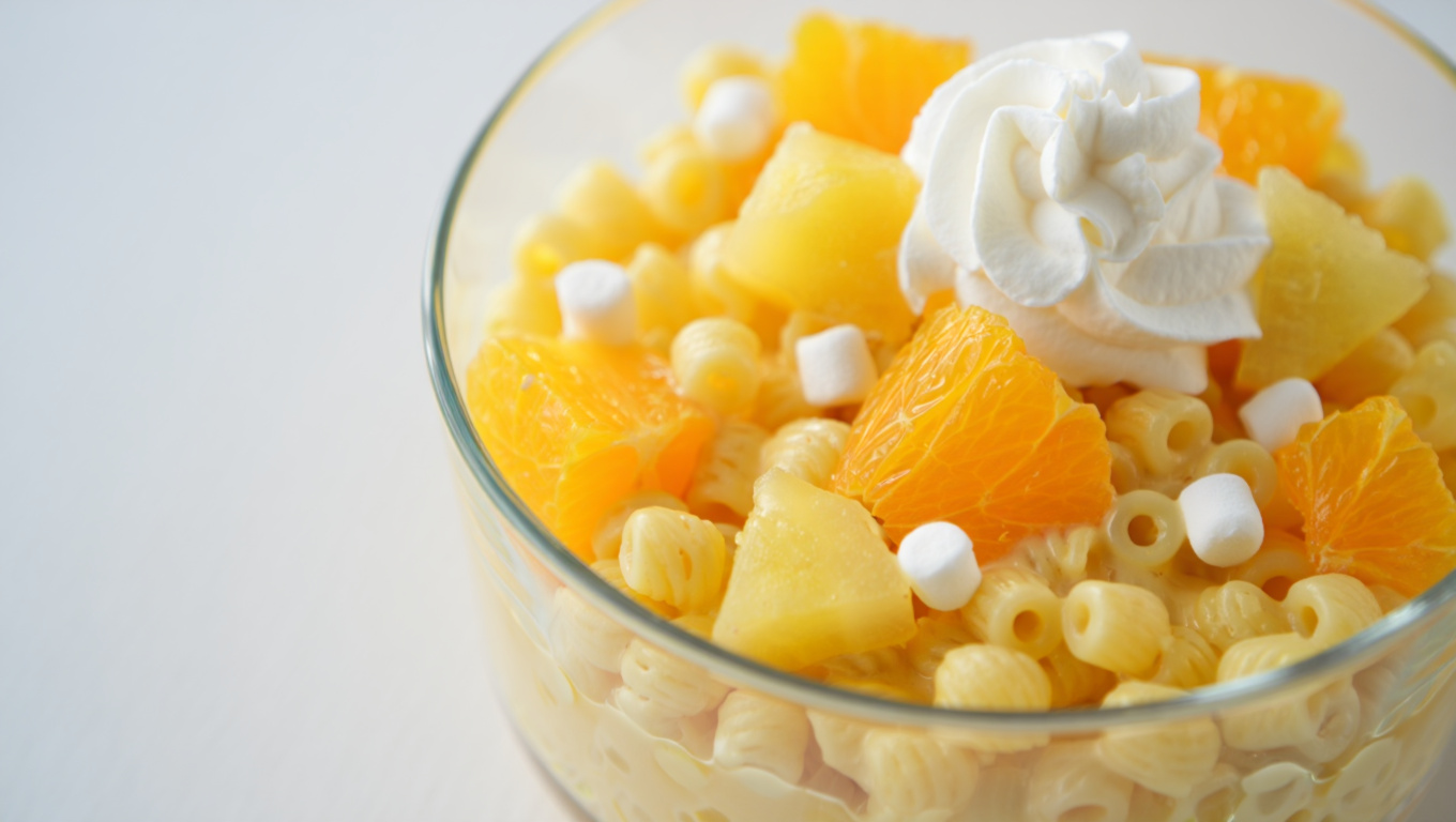Tropical Acini di Pepe Salad