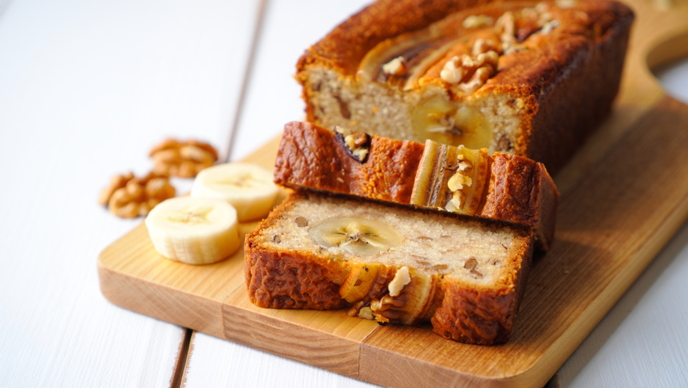 Tropical Banana Nut Bread