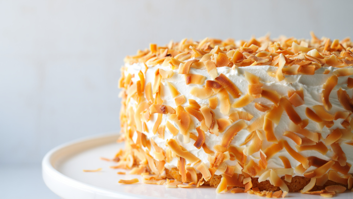 Tropical Coconut Cake