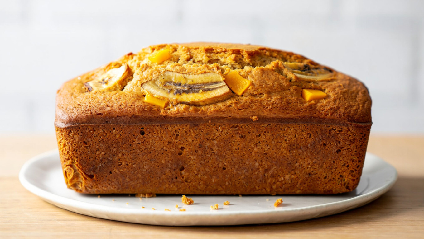 Tropical Mango Banana Bread