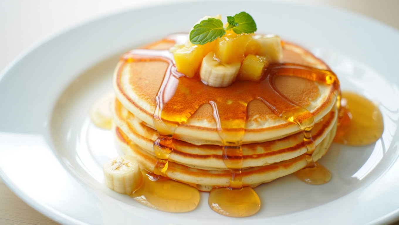 Tropical Pineapple Pancakes