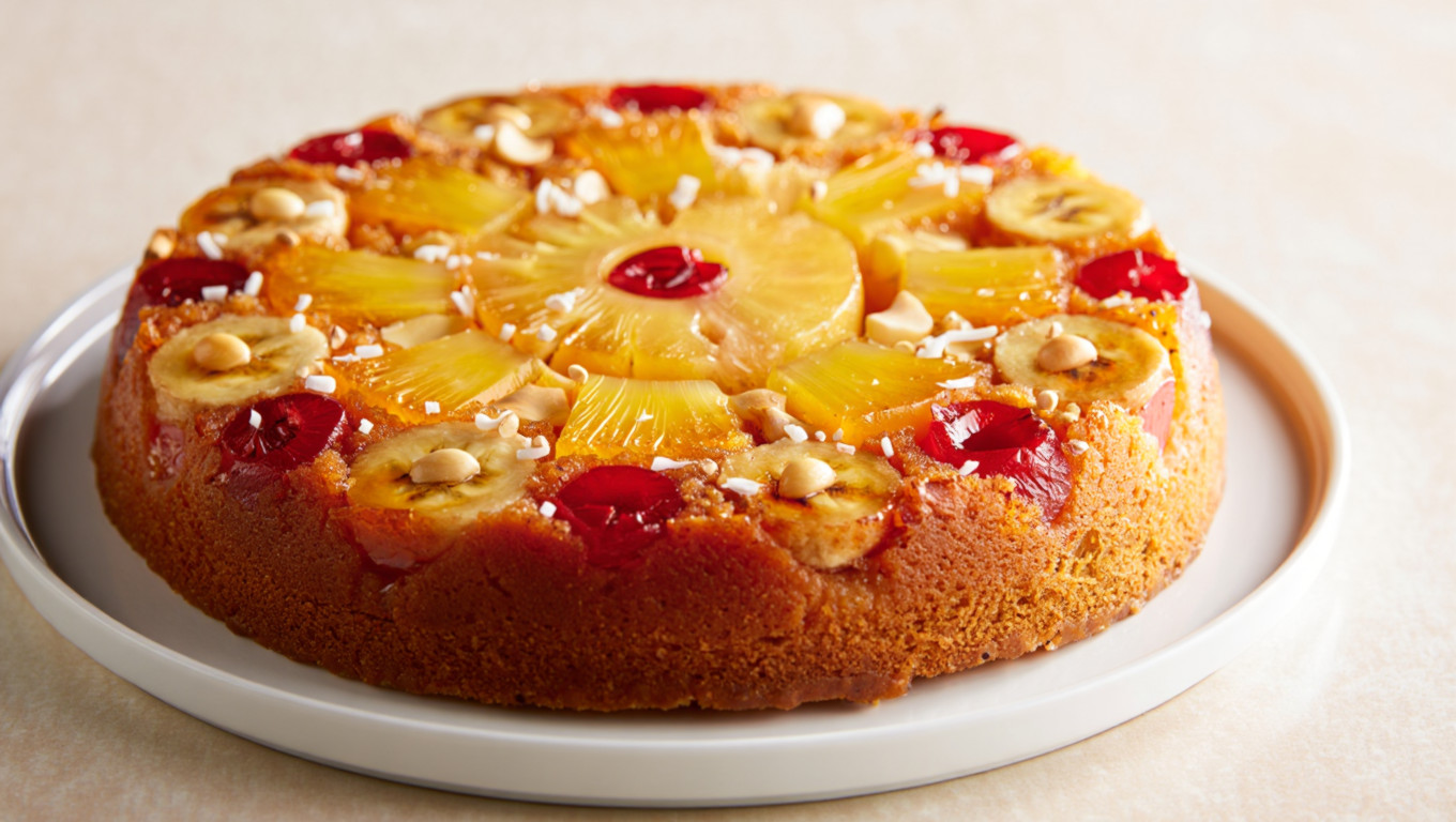 Tropical Pineapple Upside-Down Cake