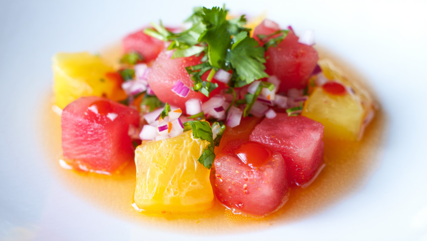 Tropical Watermelon Salsa