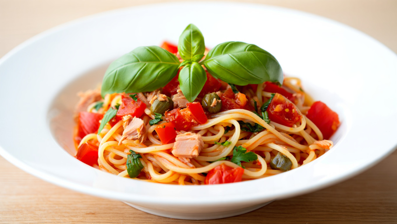 Tuna and Tomato Pasta