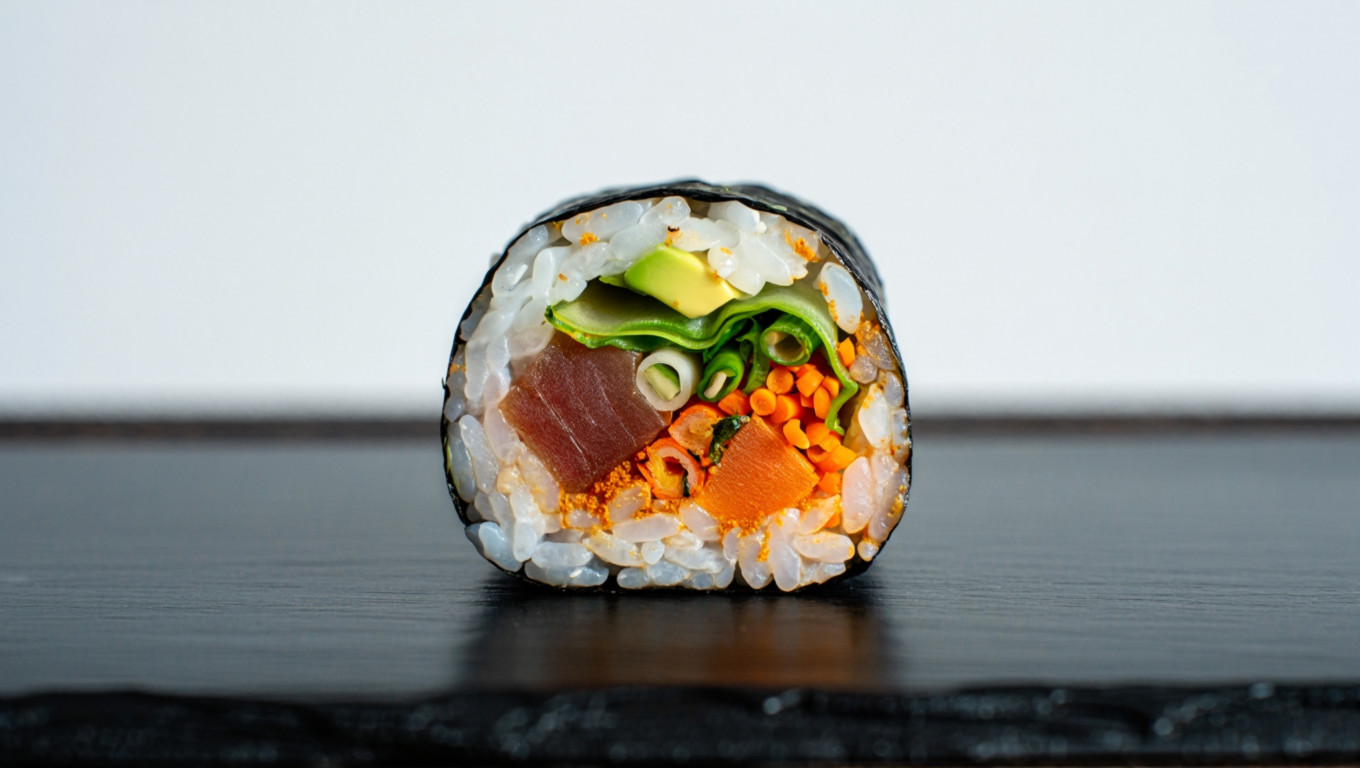 Tuna Avocado Sushi Roll