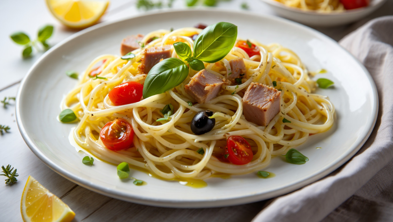 Tuna Capellini Mediterraneo