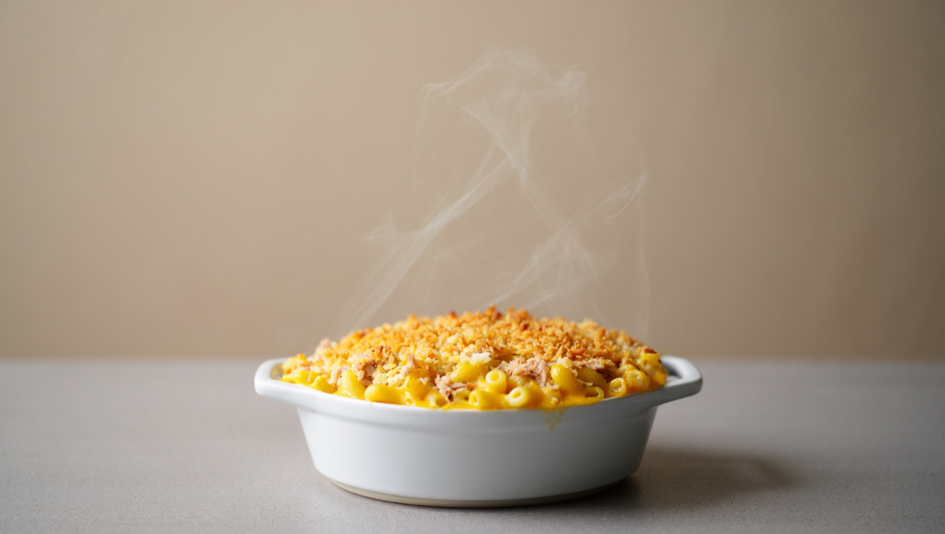 Tuna Mac and Cheese Casserole
