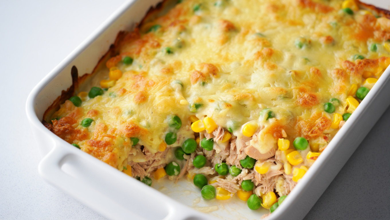 Tuna Mornay Casserole