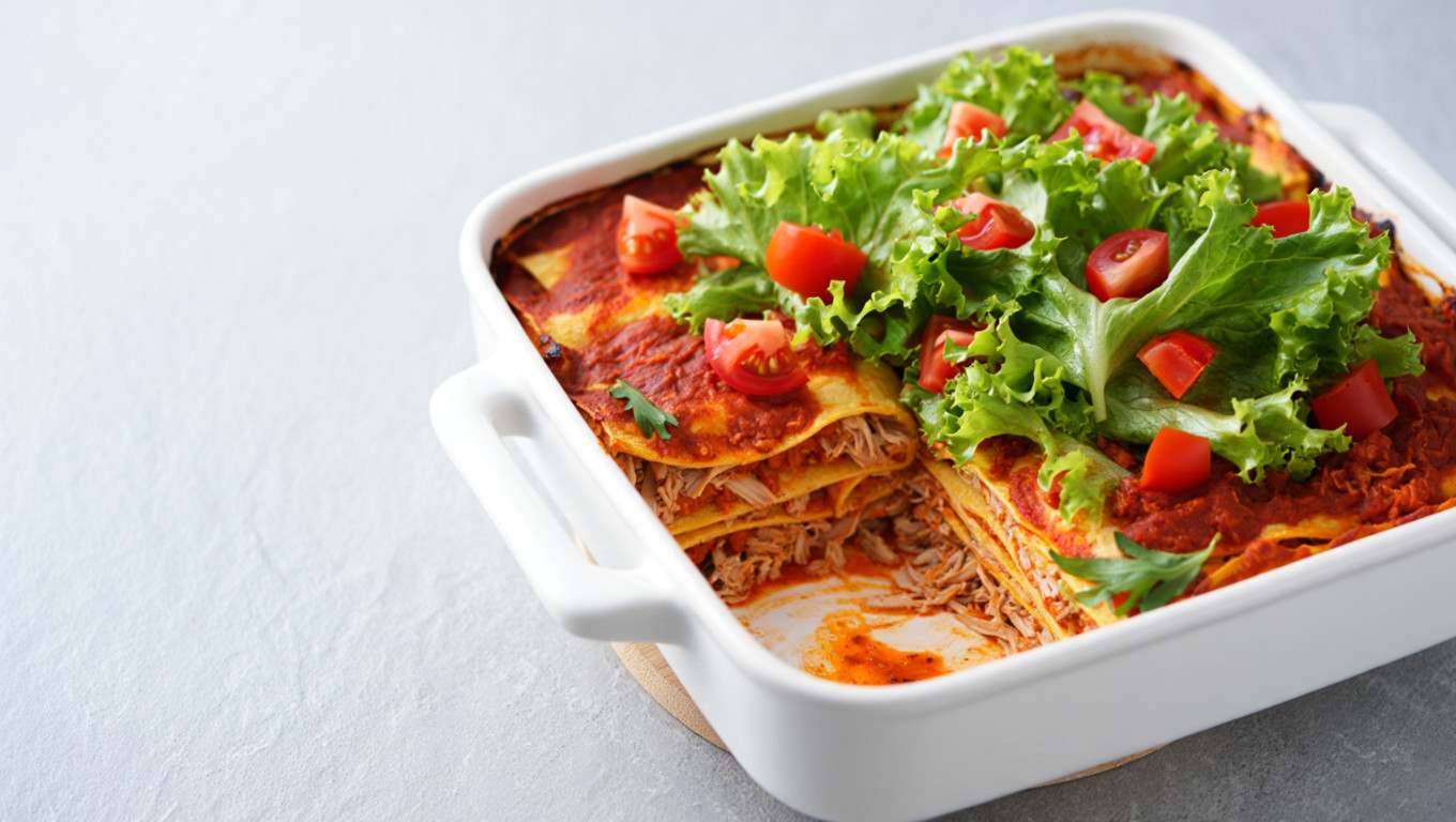 Turkey Enchilada Casserole