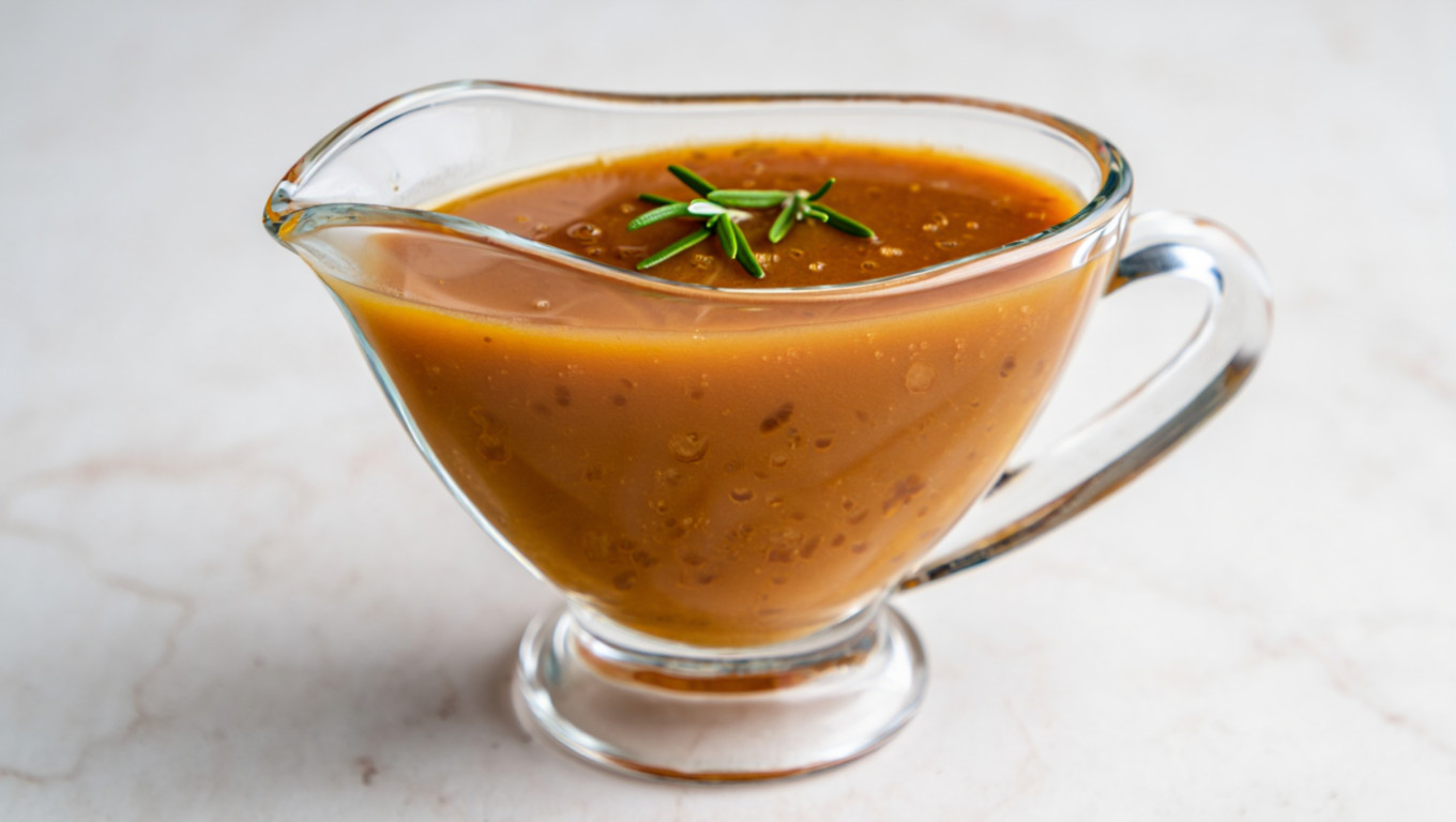 Turkey Gravy with White Wine