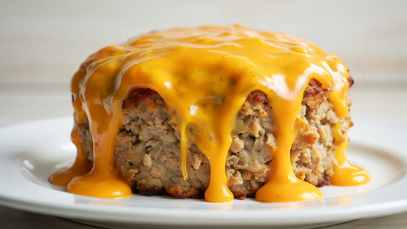 Turkey Meatloaf with Cheese
