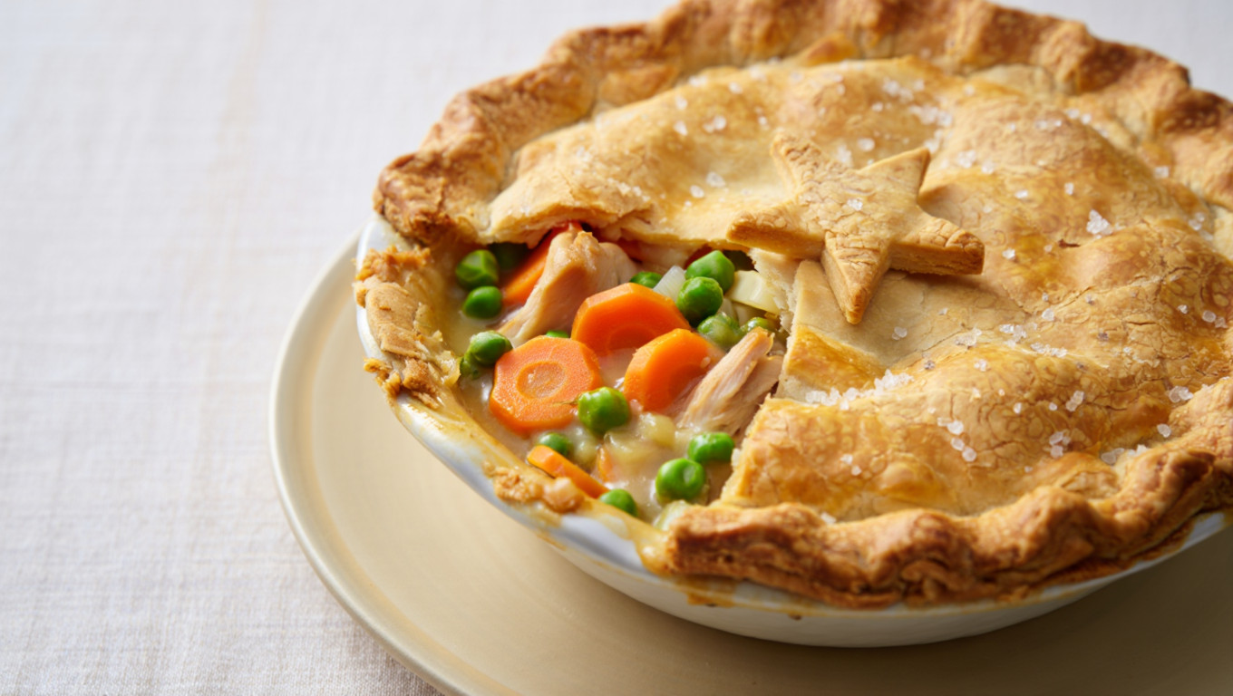 Turkey Pot Pie with Leftovers