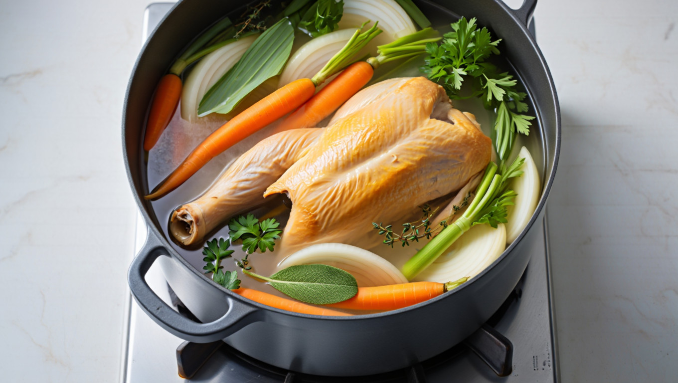 Turkey Stock from Leftovers
