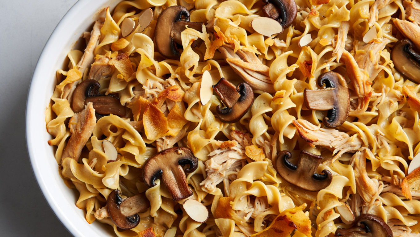 Turkey Tetrazzini Bake