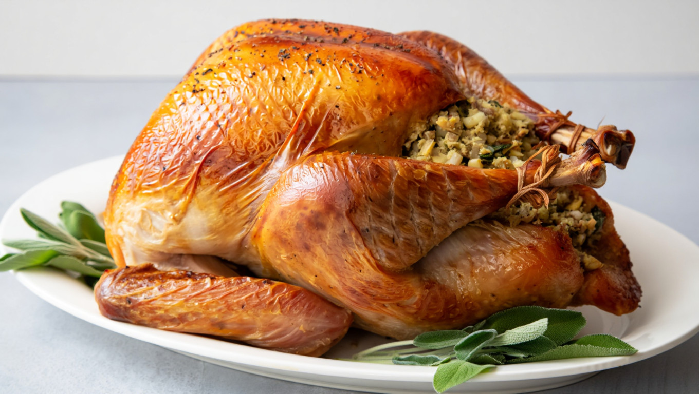 Turkey with Sage Stuffing