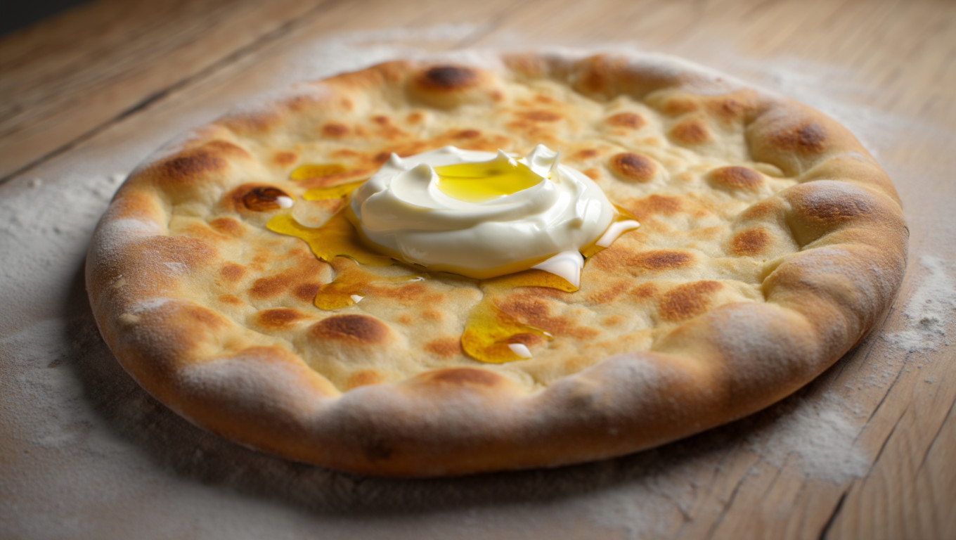 Turkish Bazlama Flatbread