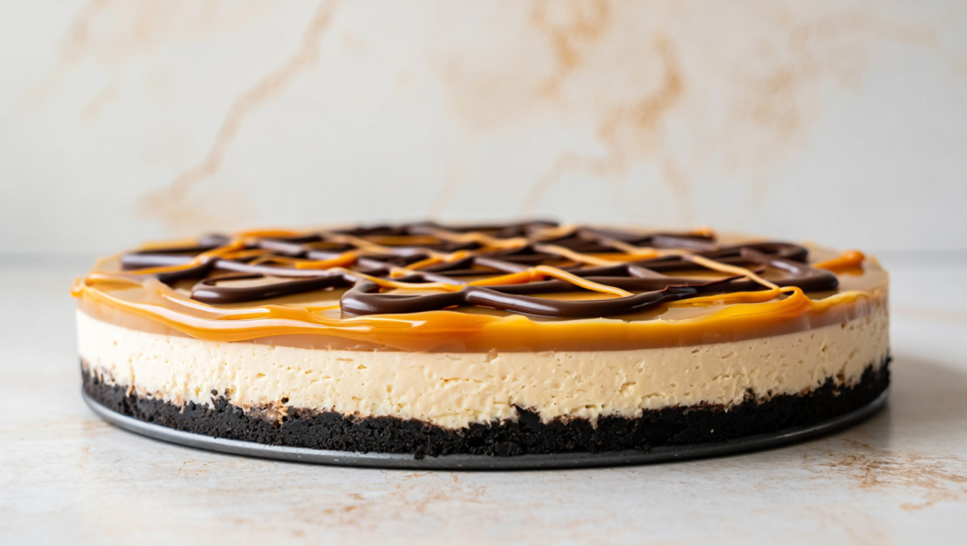 Turtle Oreo Cheesecake