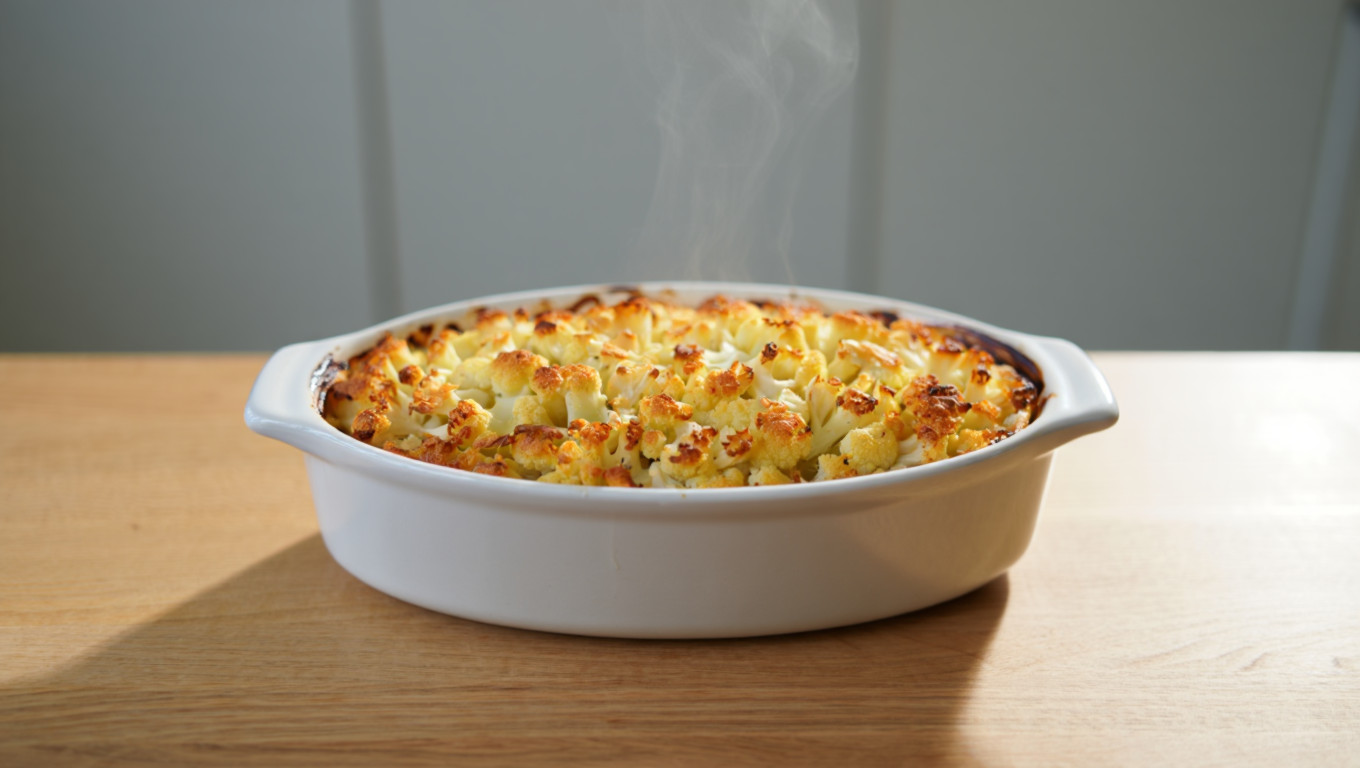 Twice-Baked Cauliflower Casserole