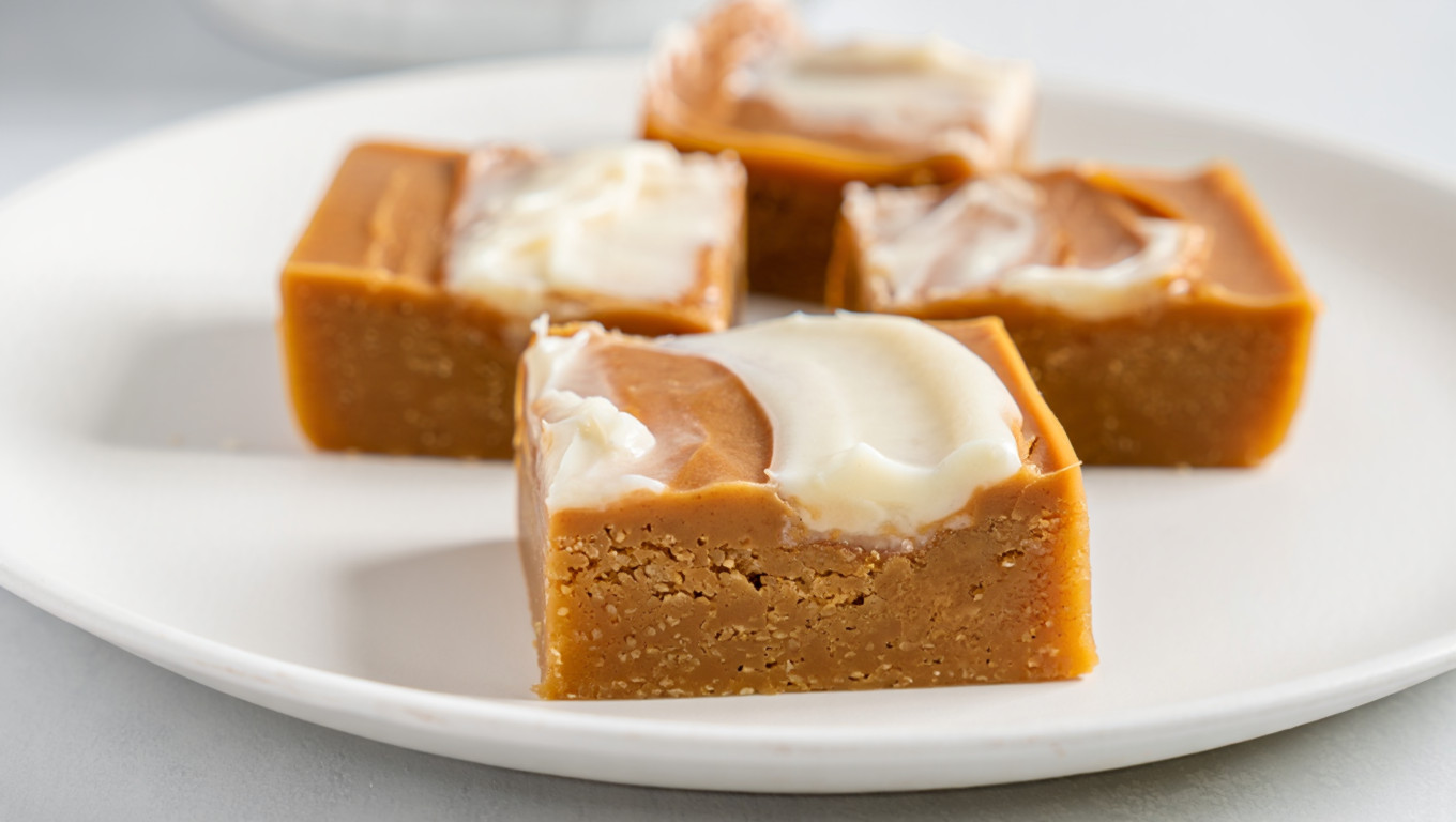 Two-Ingredient Peanut Butter Fudge