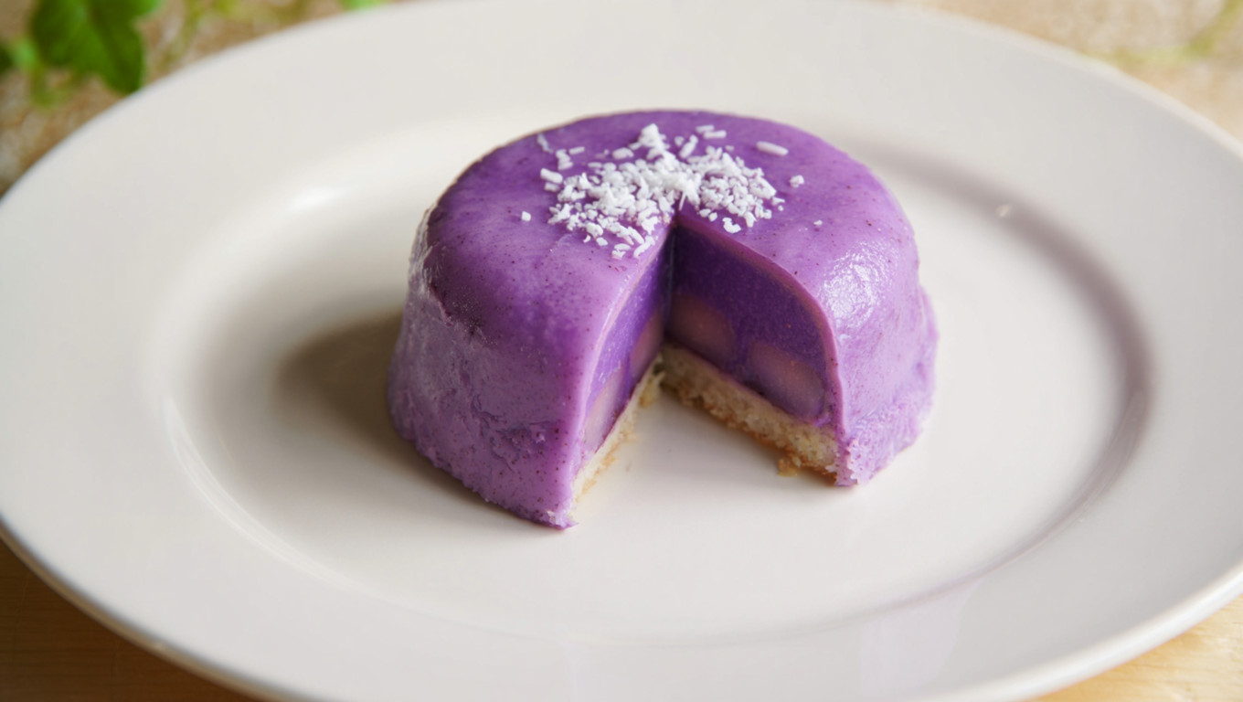 Ube Coconut Mochi