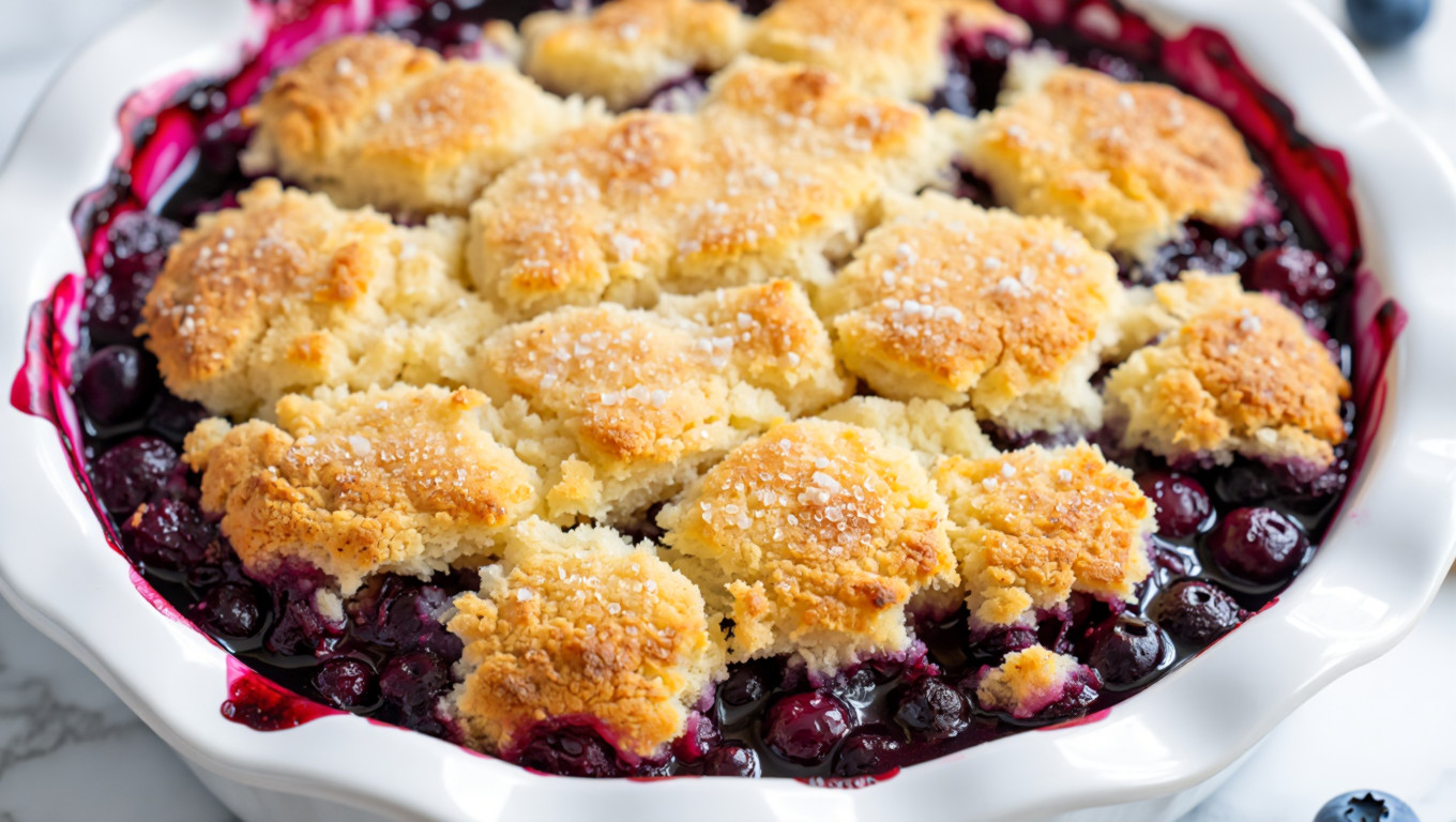 Ultimate Blueberry Cobbler