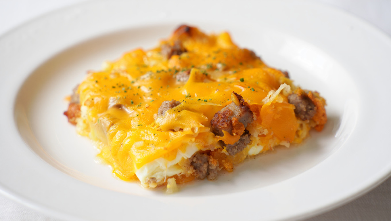 Ultimate Hash Browns. Eggs Breakfast Casserole