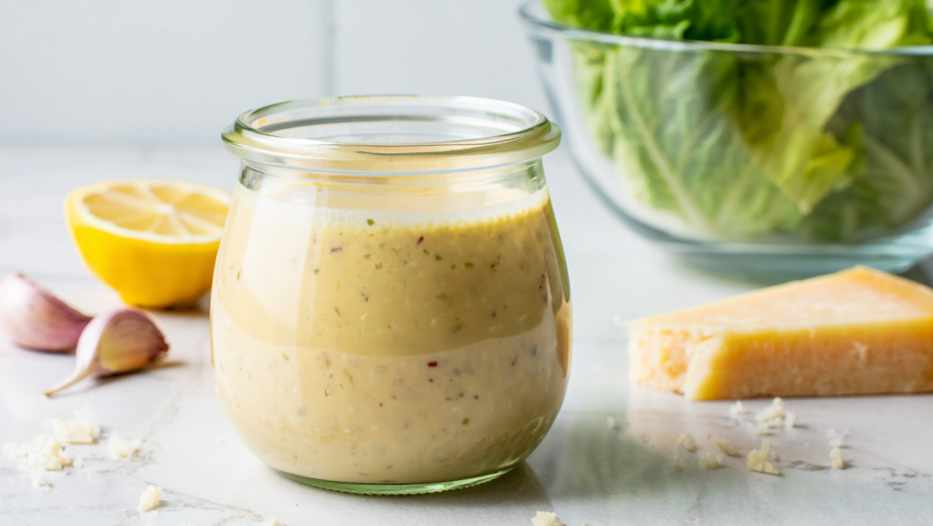Ultimate Homemade Caesar Salad Dressing