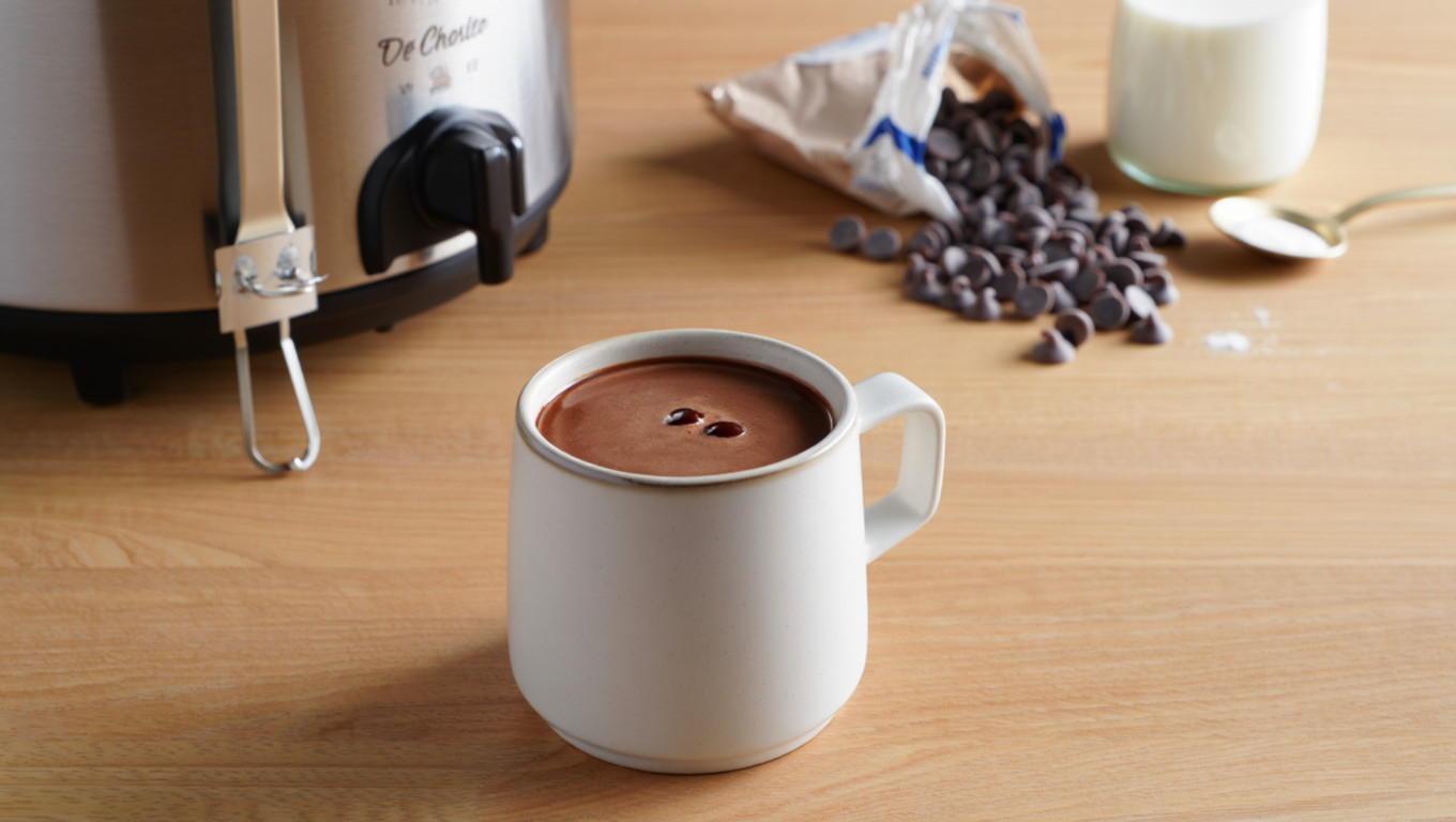 Ultimate Slow Cooker Hot Chocolate