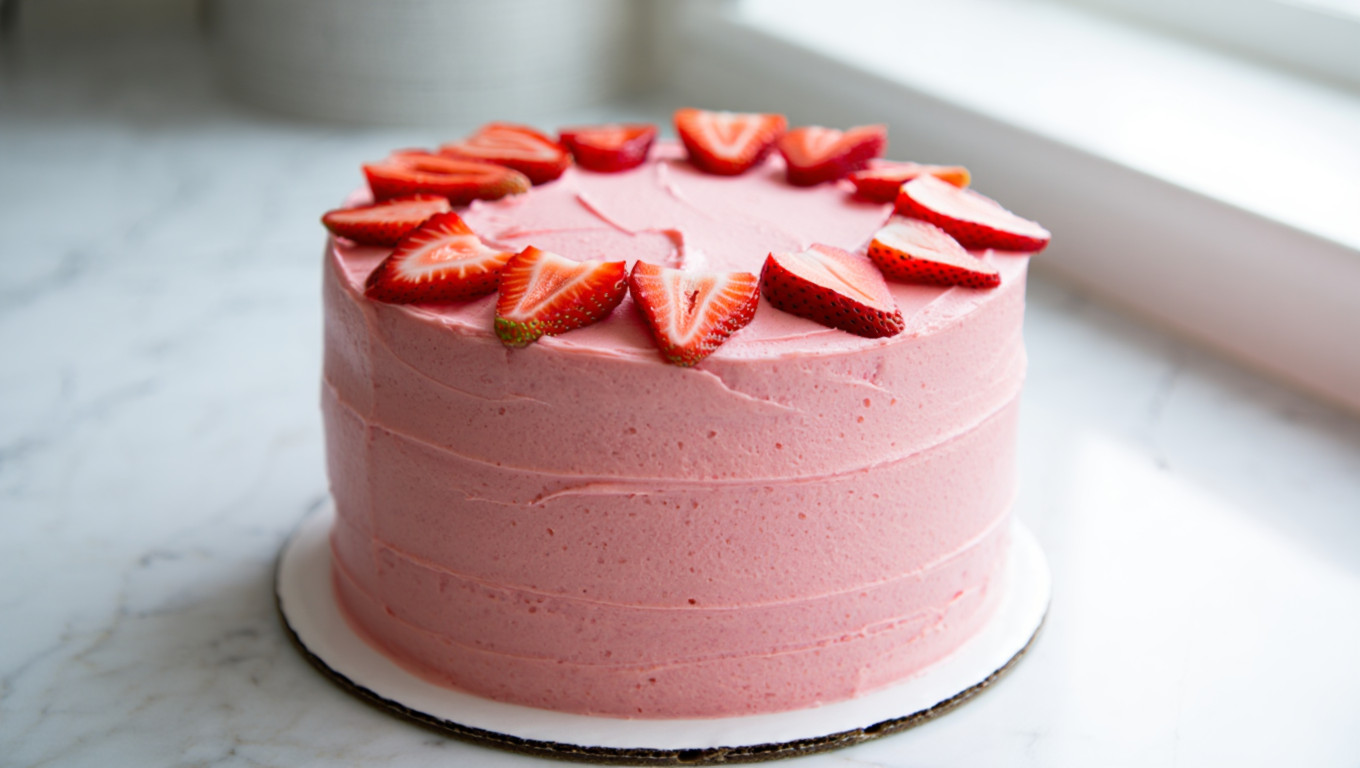 Ultimate Strawberry Cake from Scratch