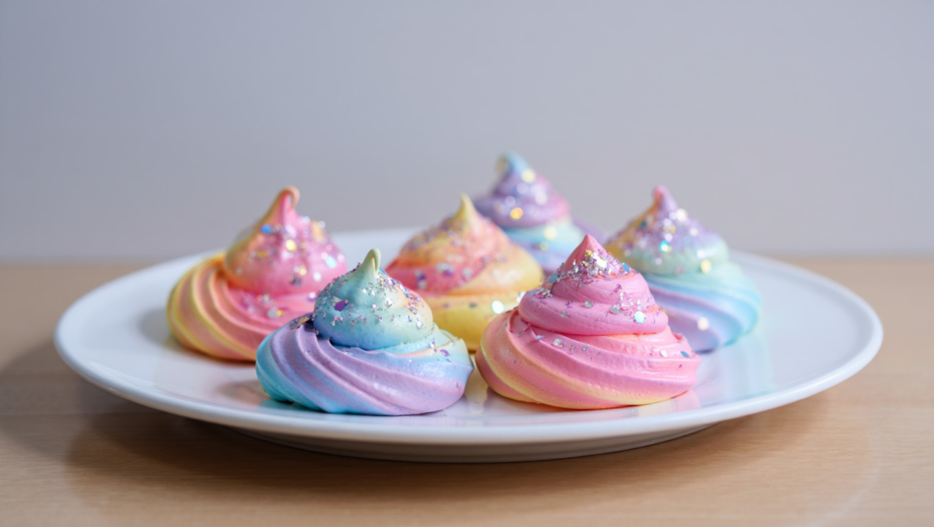 Unicorn Meringue Delights