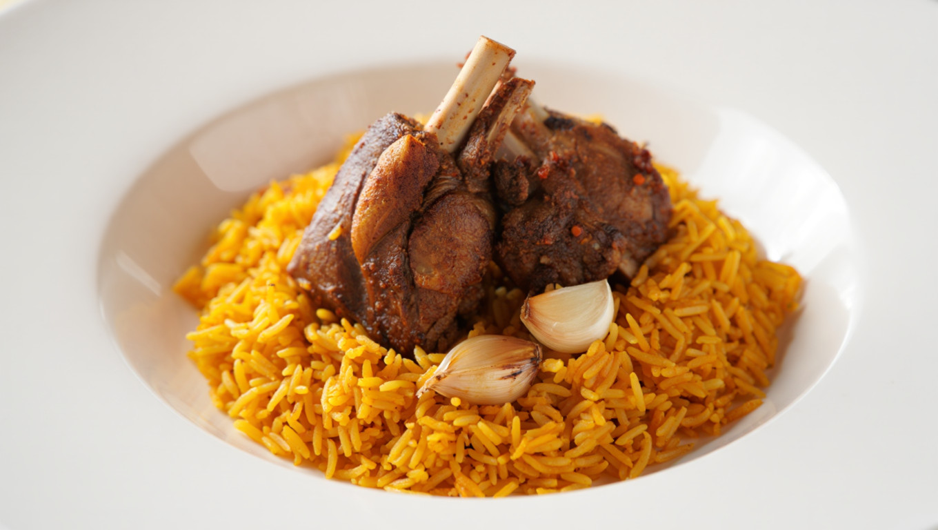 Uzbek Lamb and Rice Pilaf