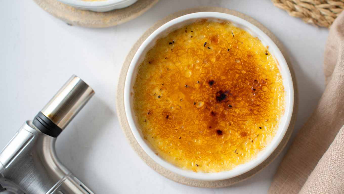 Vanilla Bean Creme Brulee