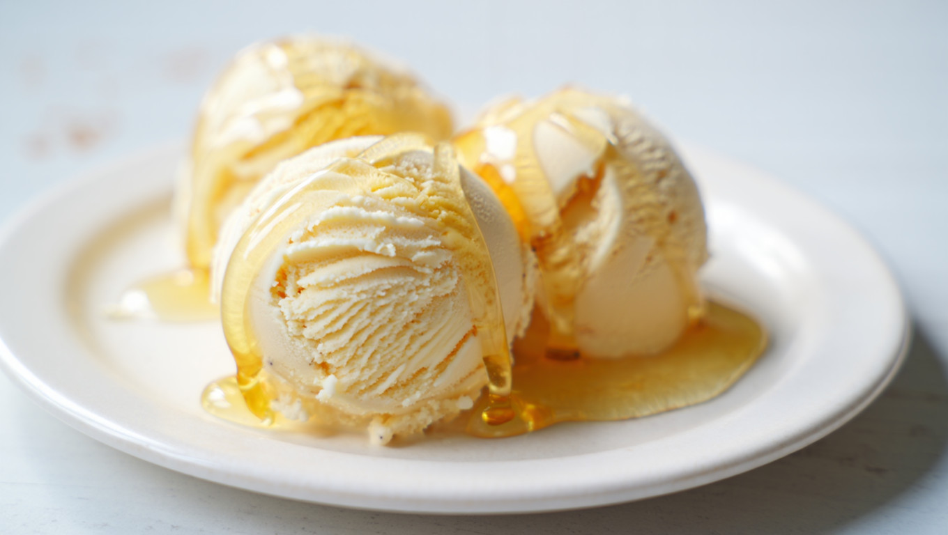 Vanilla Honey Ice Cream