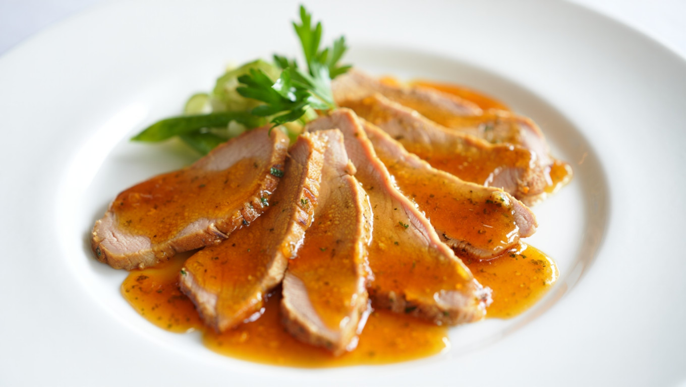 Veal Scaloppine in Marsala Sauce