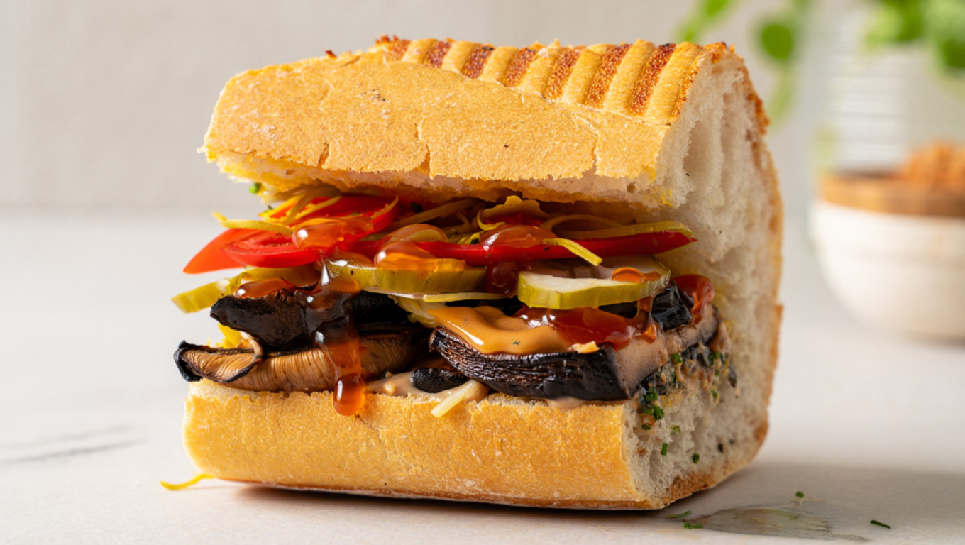Vegan Banh Mi Sandwich
