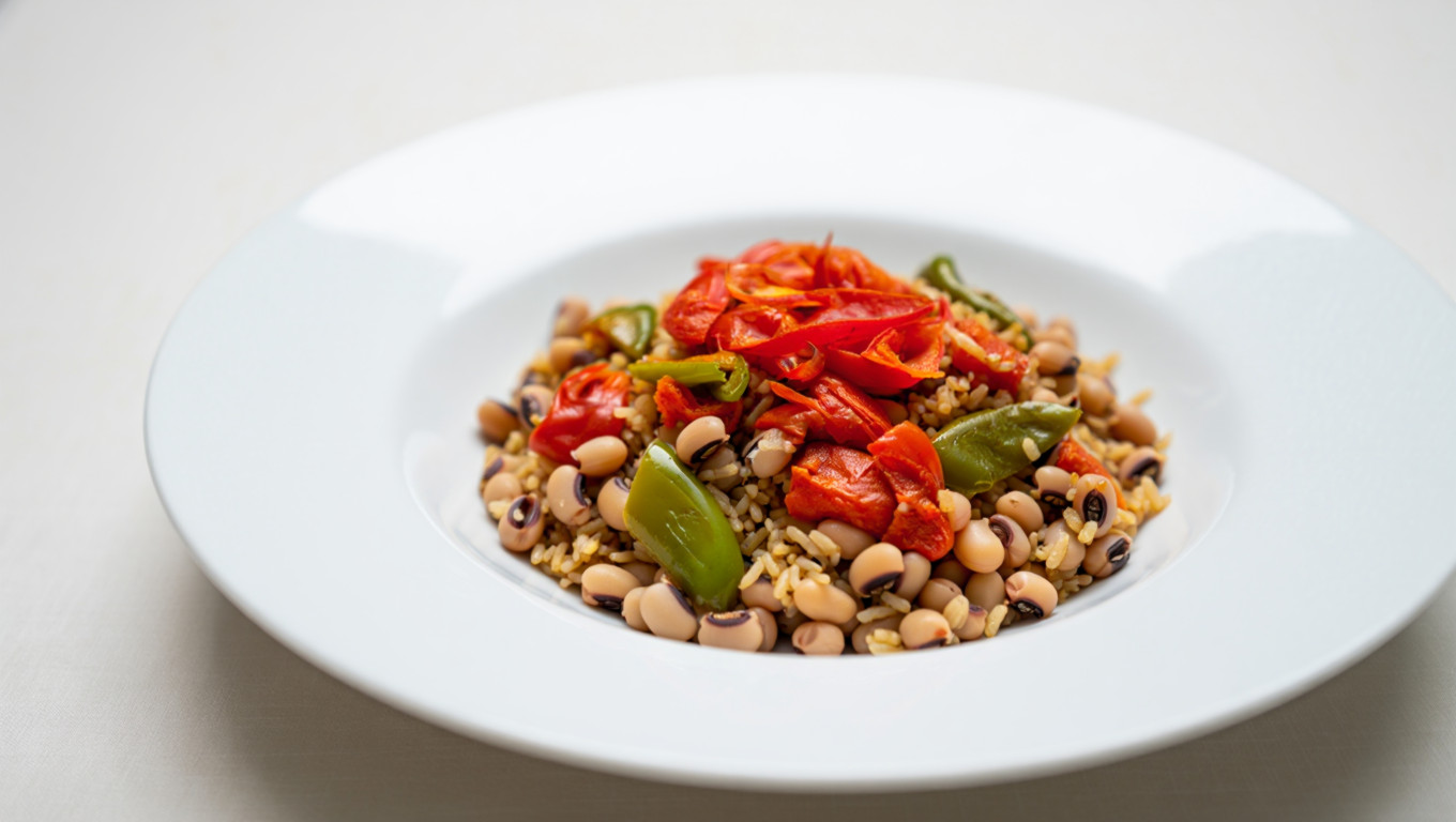 Vegan Black-Eyed Pea Rice