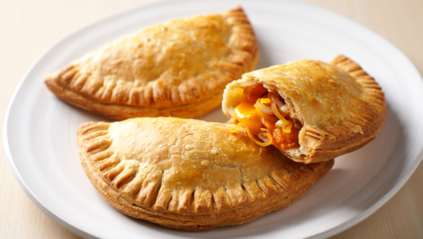 Vegetable Cheddar Pasties