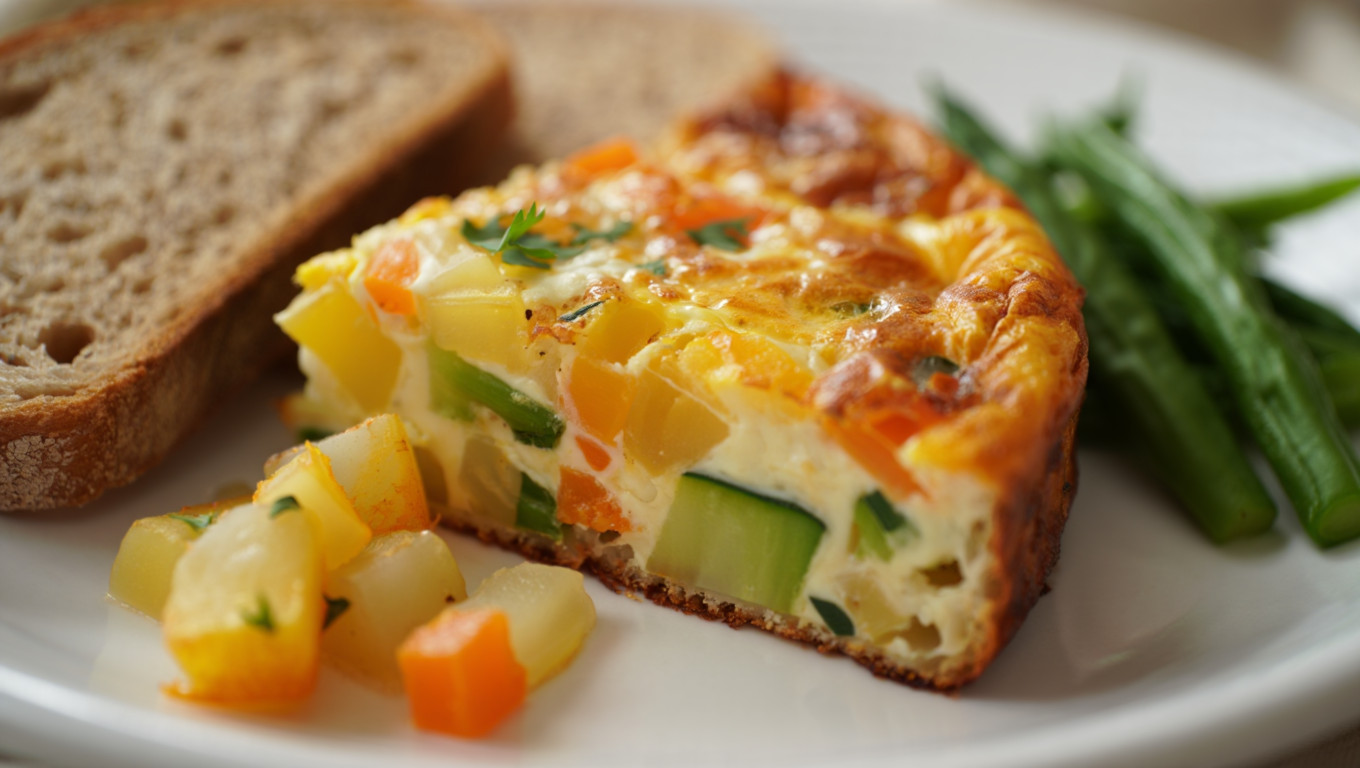 Vegetable Potato Frittata