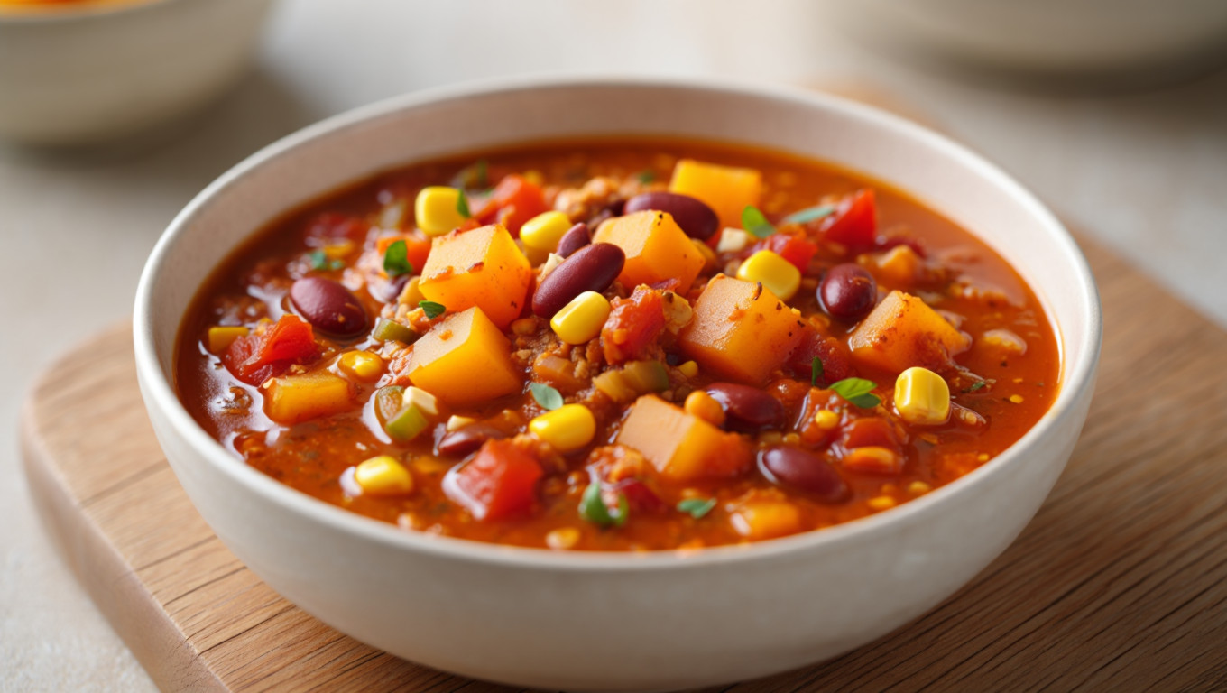 Vegetarian Butternut Squash Chili