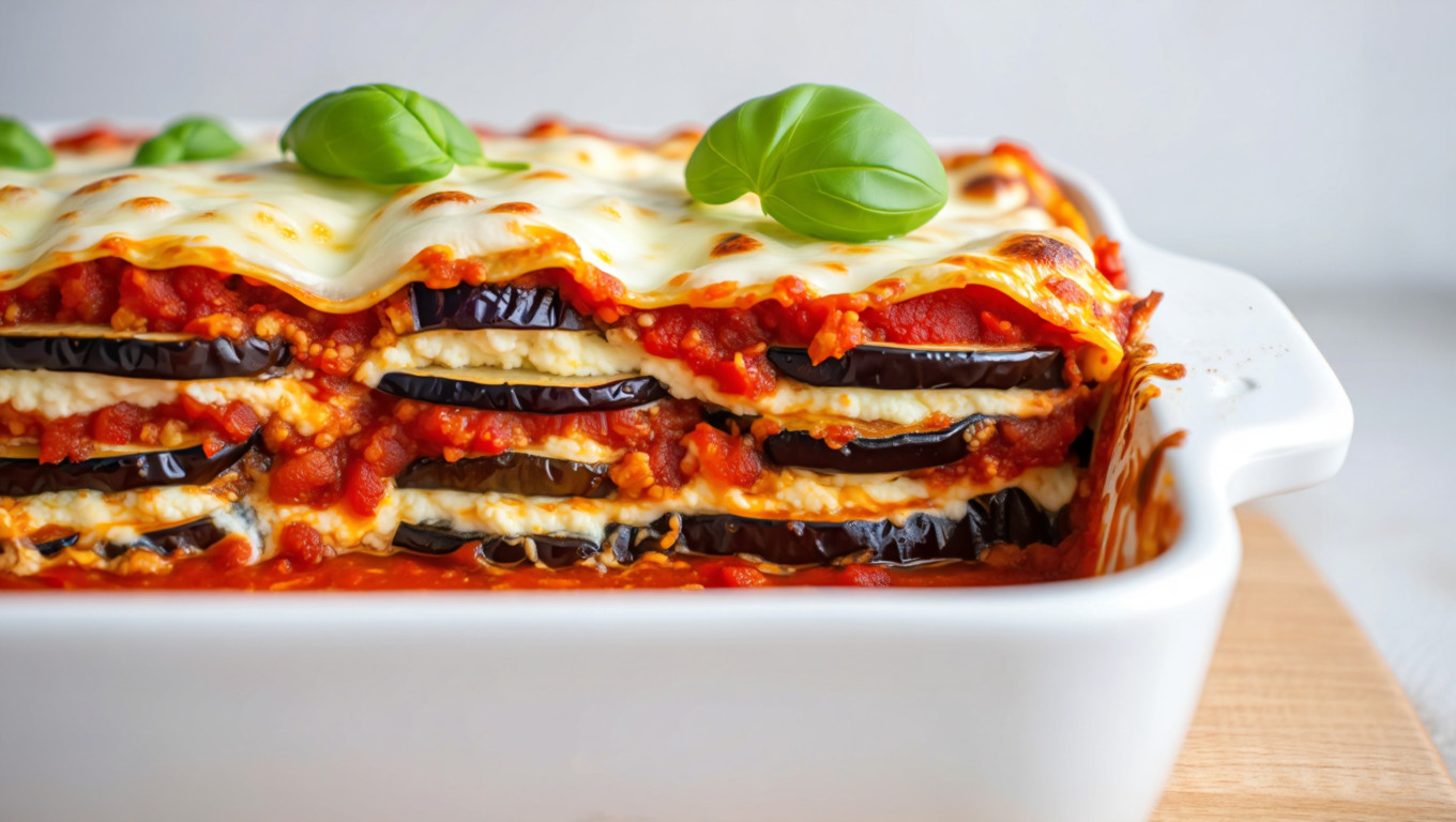 Vegetarian Eggplant Lasagna