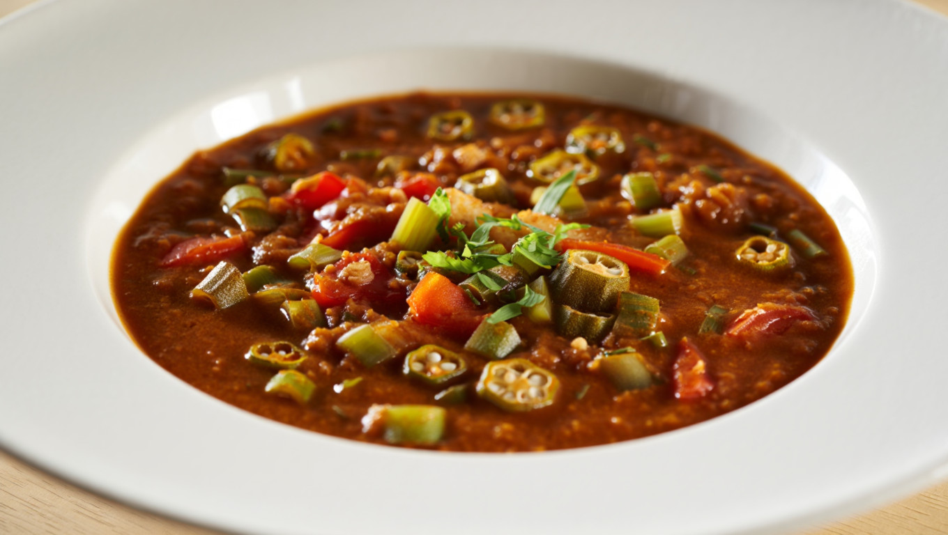 Vegetarian Okra Gumbo