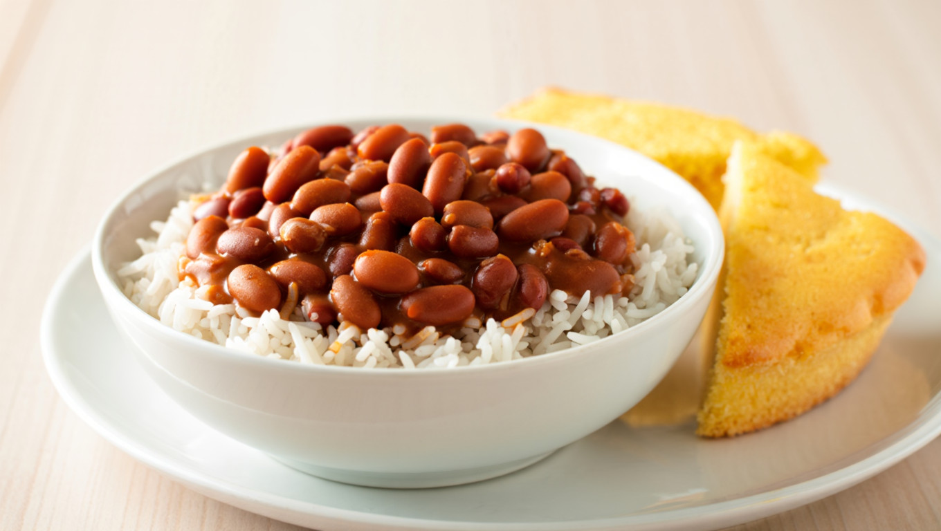 Vegetarian Red Beans with Rice