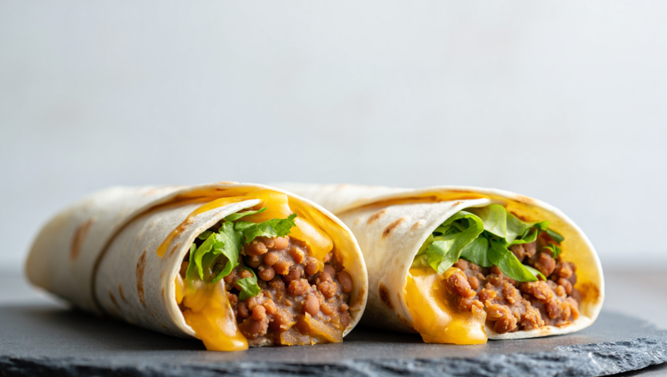 Veggie Bean Burritos