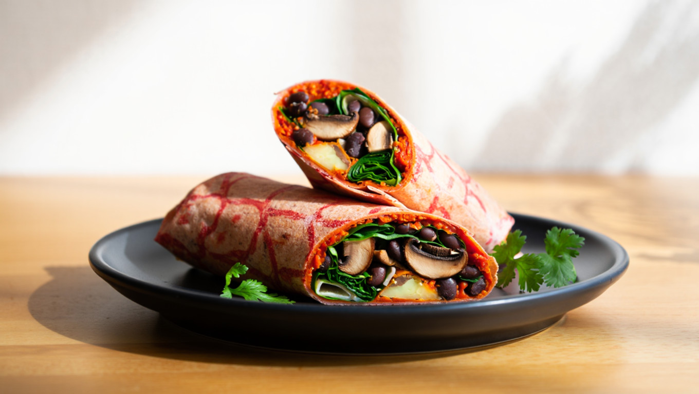 Veggie-Packed Burritos
