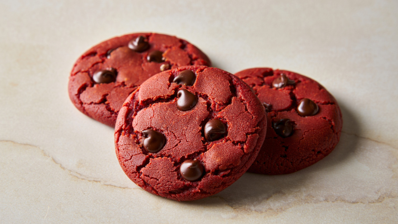 Velvet Chocolate Chip Cookies