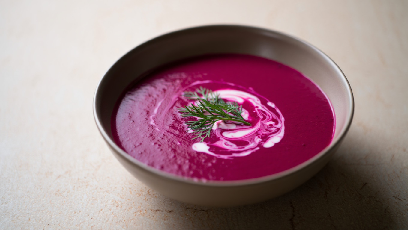 Velvety Vegan Borscht