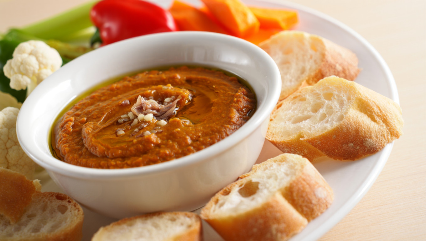 Warm Italian Bagna Cauda Dip