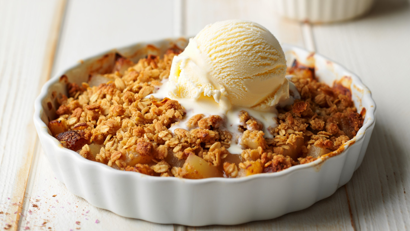 Warm Pear Crisp