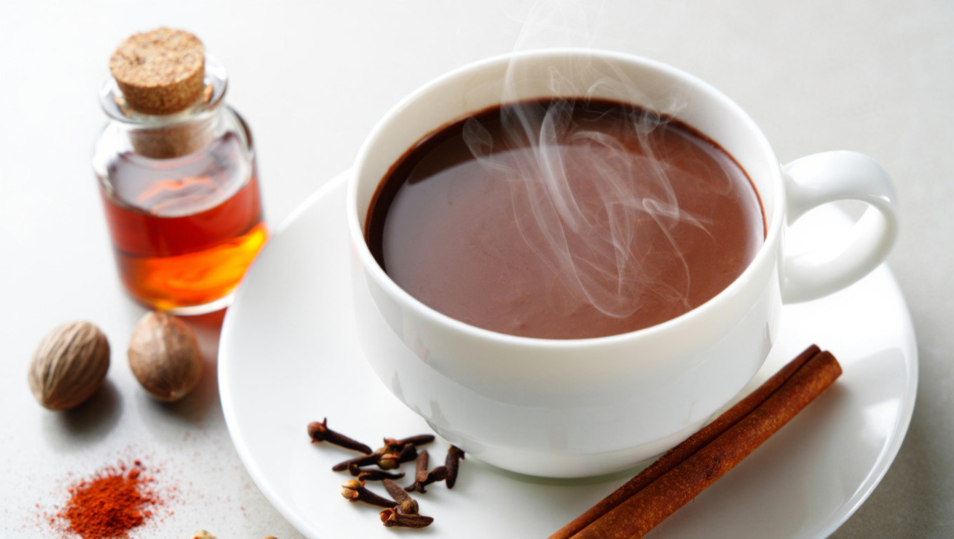 Warm Spiced Hot Chocolate