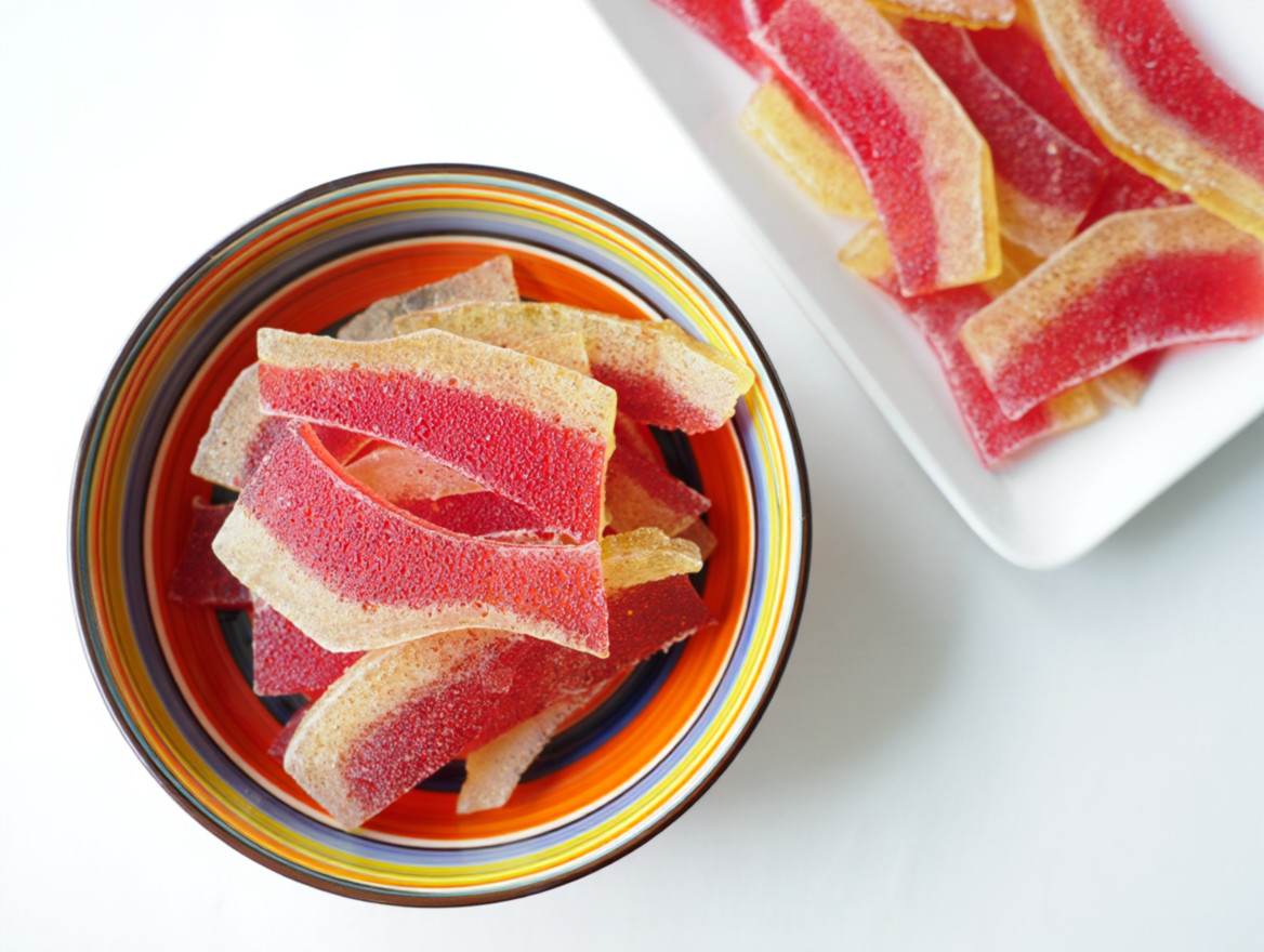 Watermelon Rind Candy